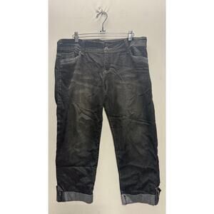 Freestyle Revolution Women's Black Denim Jeans Size 13 98% Cotton, 2% Spandex